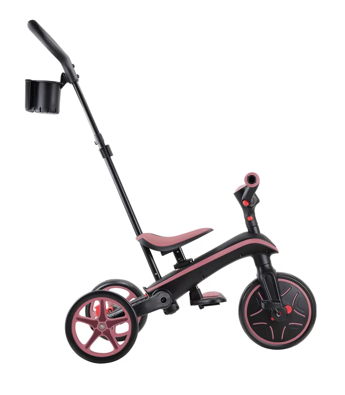 Globber Explorer 4in1 Katlanabilir Bisiklet Koyu Pastel Pembe