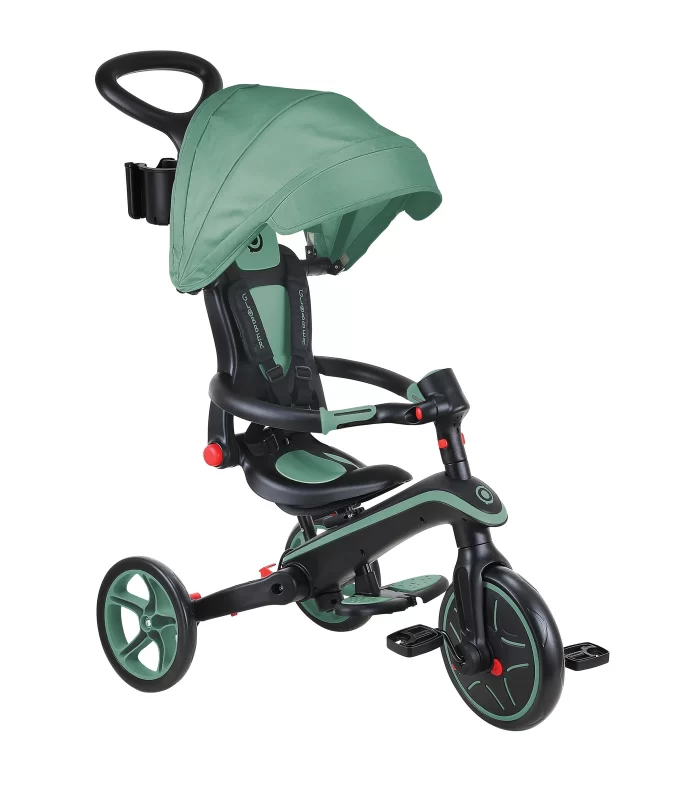 Globber Explorer 4in1 Katlanabilir Bisiklet Zeytin Yeşili