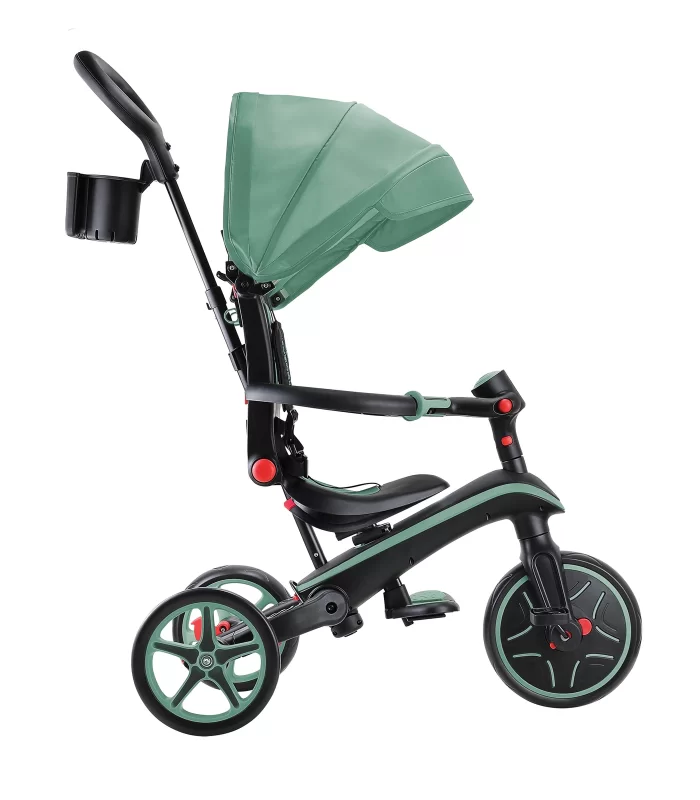 Globber Explorer 4in1 Katlanabilir Bisiklet Zeytin Yeşili