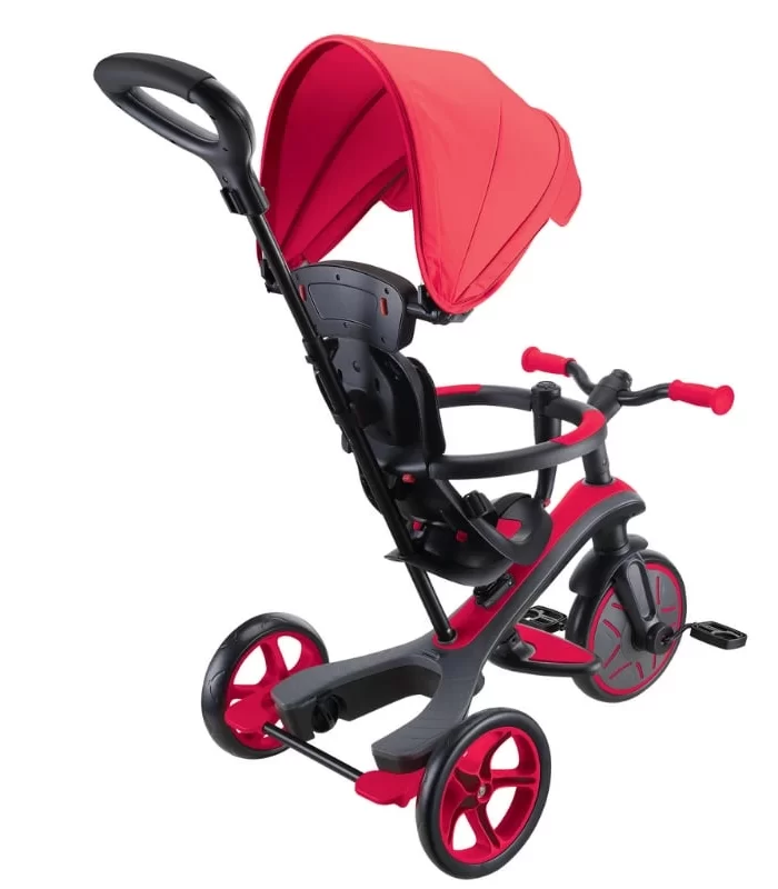 Globber Explorer 4in1 Trike Bisiklet Kırmızı
