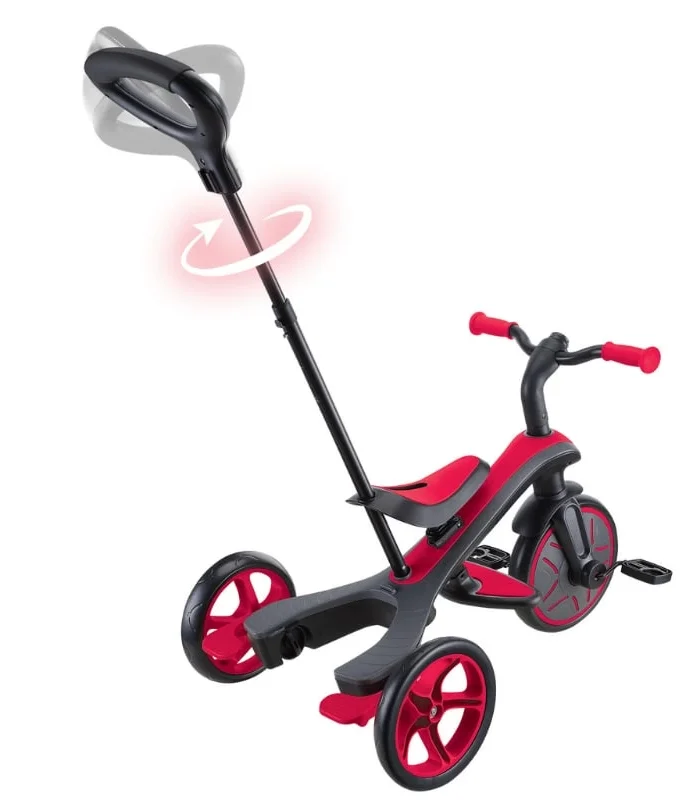 Globber Explorer 4in1 Trike Bisiklet Kırmızı