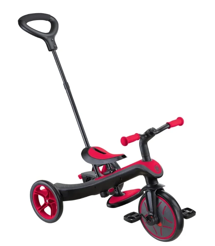 Globber Explorer 4in1 Trike Bisiklet Kırmızı