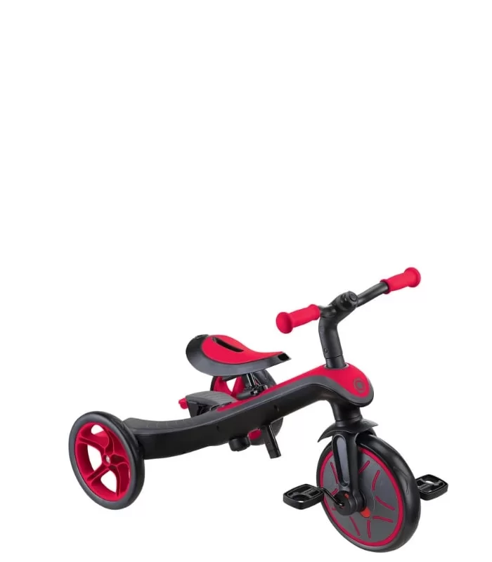Globber Explorer 4in1 Trike Bisiklet Kırmızı