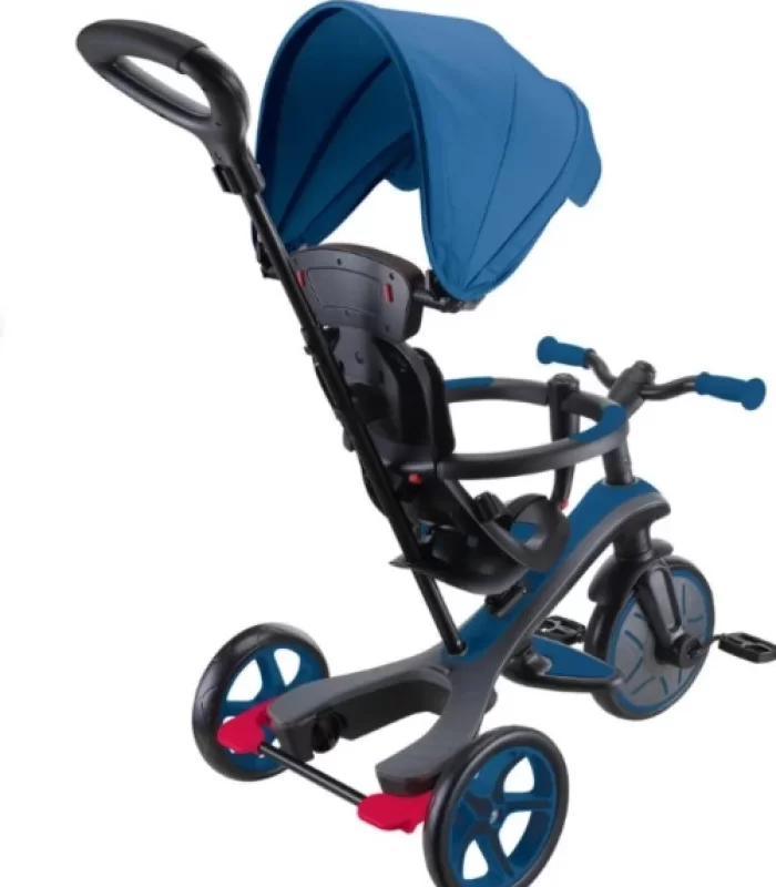 Globber Explorer 4in1 Trike Bisiklet Kraliyet Mavisi