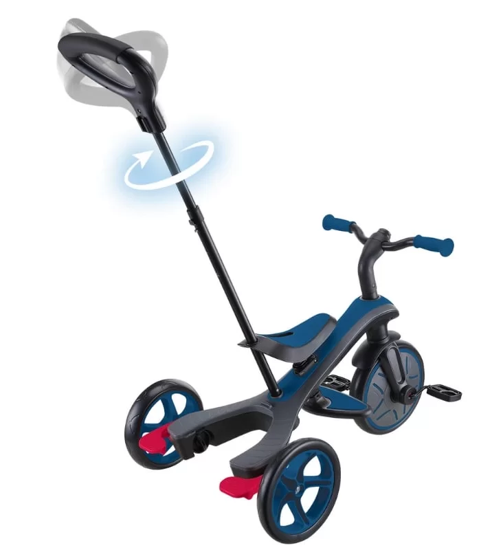 Globber Explorer 4in1 Trike Bisiklet Kraliyet Mavisi