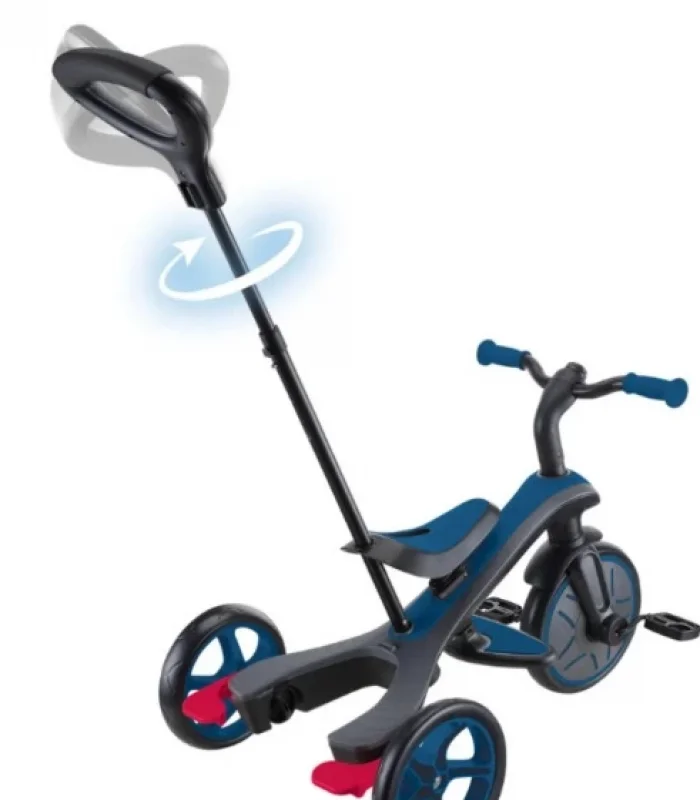 Globber Explorer 4in1 Trike Bisiklet Kraliyet Mavisi