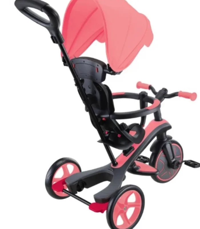 Globber Explorer 4in1 Trike Bisiklet Pembe