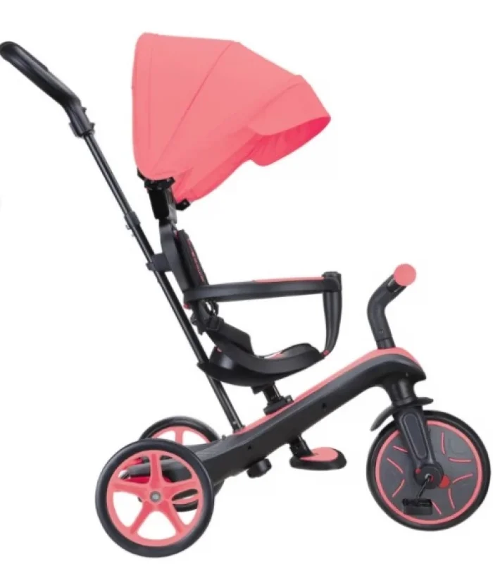 Globber Explorer 4in1 Trike Bisiklet Pembe