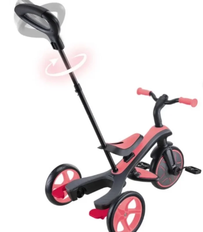 Globber Explorer 4in1 Trike Bisiklet Pembe