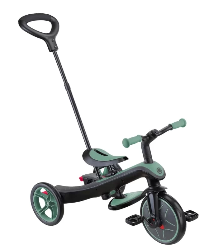 Globber Explorer 4in1 Trike Bisiklet Zeytin Yeşili