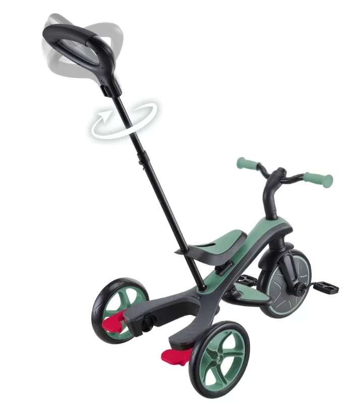 Globber Explorer 4in1 Trike Bisiklet Zeytin Yeşili