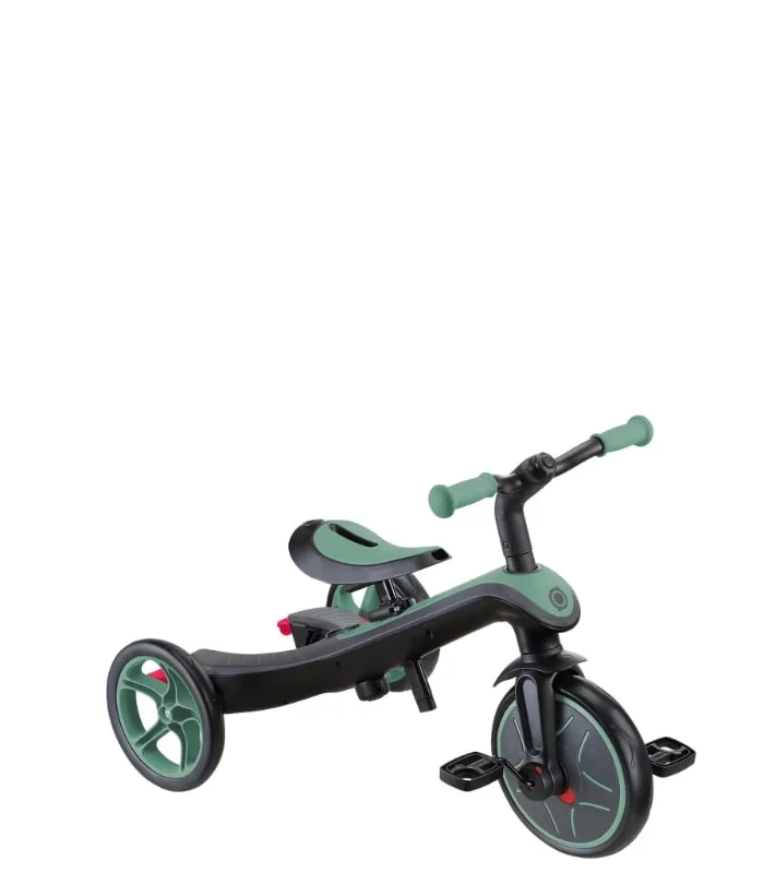 Globber Explorer 4in1 Trike Bisiklet Zeytin Yeşili