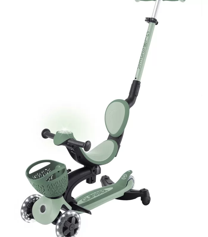 Globber Go Up Baby 360 Scooter (ışıklı) Zeytin Yeşili