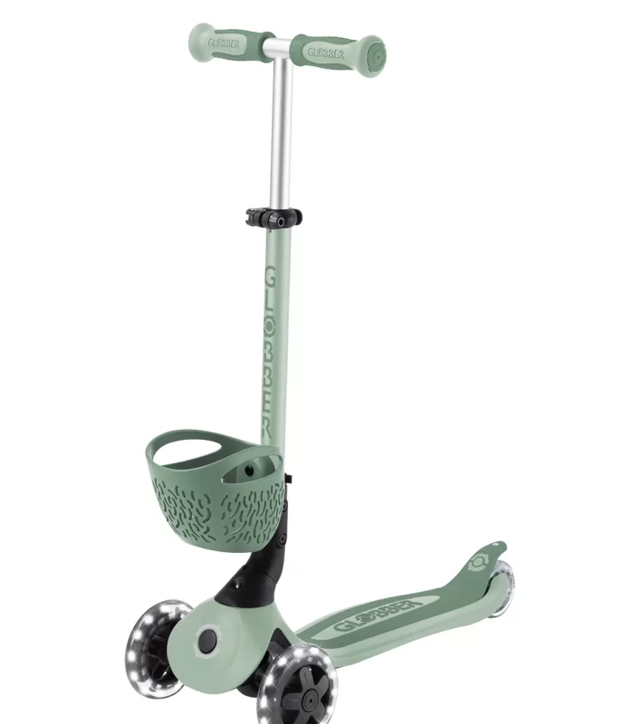 Globber Go Up Baby 360 Scooter (ışıklı) Zeytin Yeşili