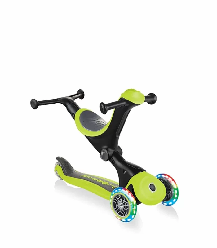 Globber Go Up Deluxe Scooter (ışıklı) Yeşil