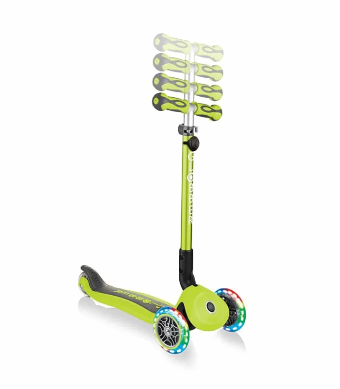 Globber Go Up Deluxe Scooter (ışıklı) Yeşil