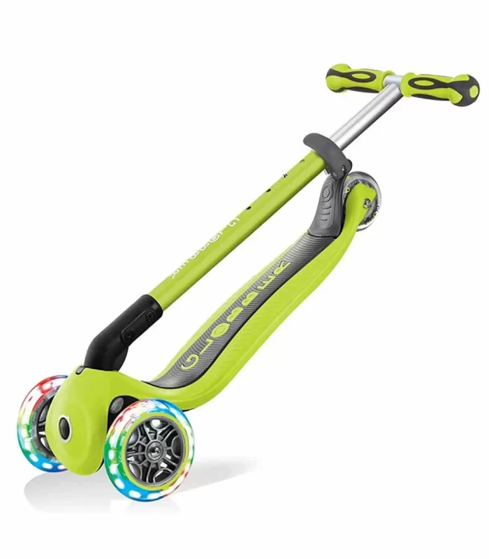 Globber Go Up Deluxe Scooter (ışıklı) Yeşil