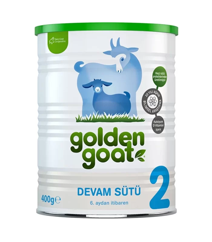 Golden Goat 2 Keçi Sütlü Devam Sütü 6-12 Ay 400 Gr