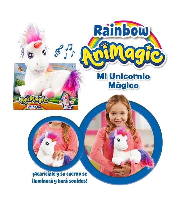 GOLI 256301 Animgic Parlayan Gökkuşağı Unicorn