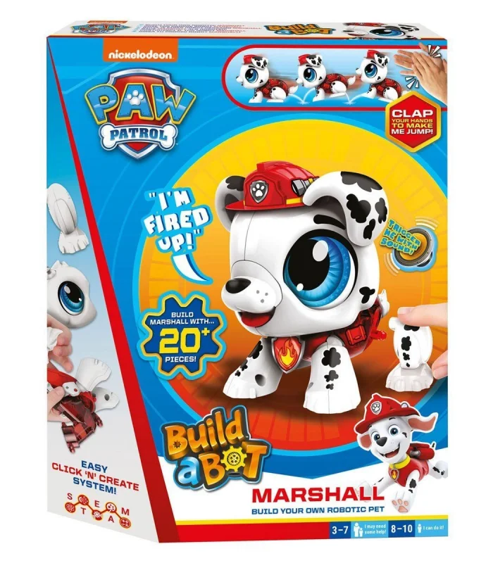 GOLİ 924554 Build a Bot - Paw Patrol - Marshall