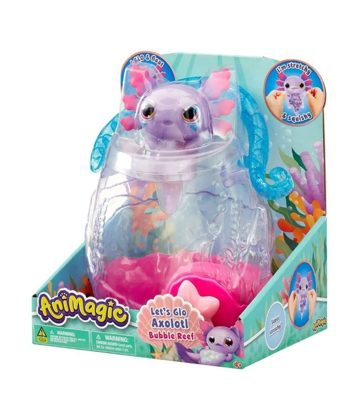 GOLI 937555 Animagic Işıldayan Axolotl Baloncuklu Oyun Evi