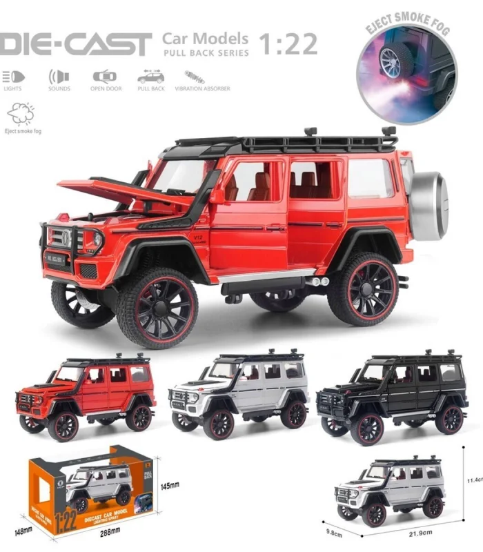 HCL-501 KUT CB 1 22 SESLİ VE IŞIKLI BUHARLI G LUX JEEP(Belirtilen fiyat, tekli satış için adet fiyatıdır.)