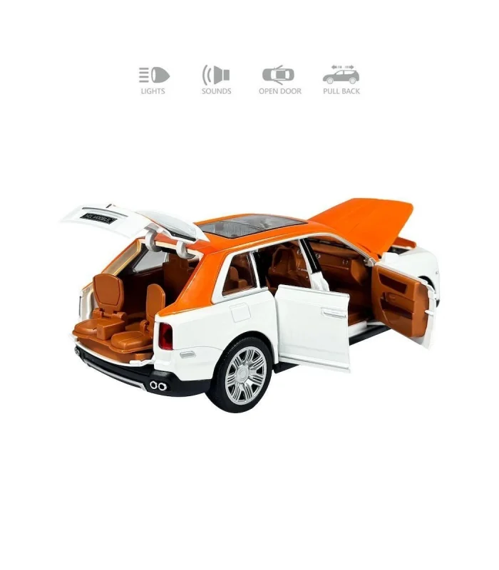 HCL806 Çek Bırak 1:22 Sesli ve Işıklı Metal Araba