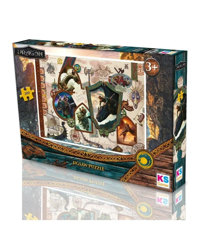 HD 113 HOW TO TRAİN YOUR DRAGON PUZZLE 200 PRÇ