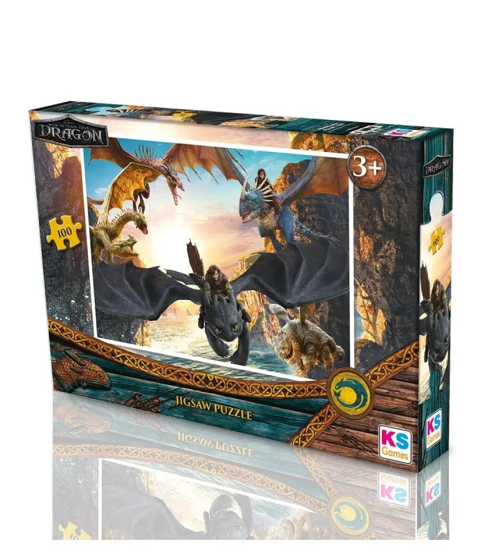 HD 714 HOW TO TRAIN YOUR DRAGON PUZZLE 100 PRÇ