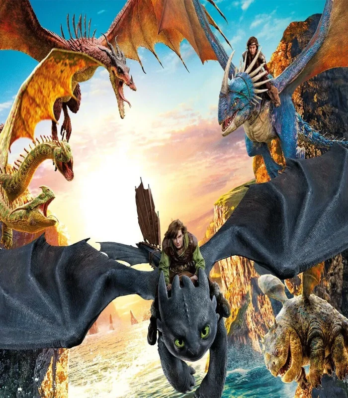 HD 714 HOW TO TRAIN YOUR DRAGON PUZZLE 100 PRÇ