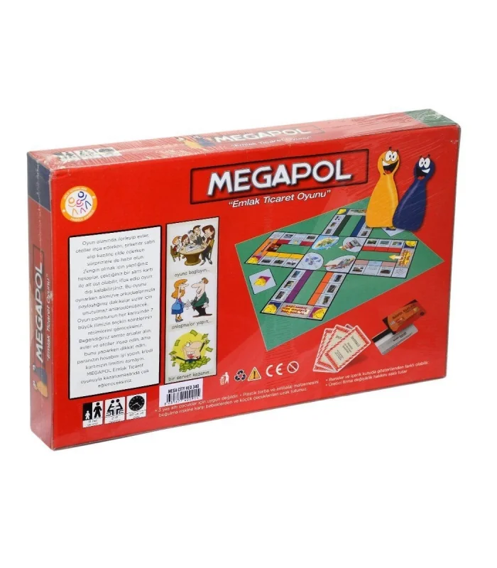 HED 340 Hobi Zeka Megapol Emlak Ticaret Oyunu