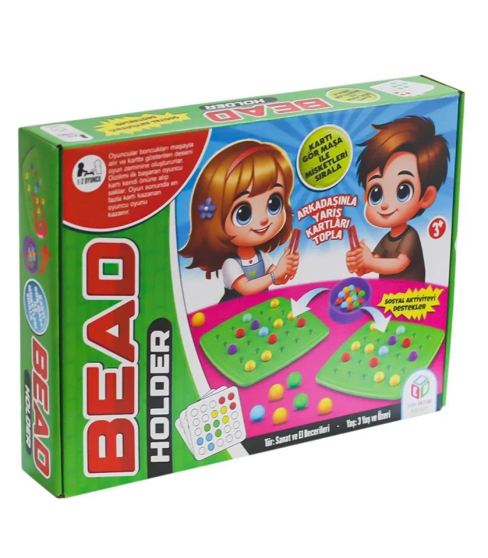 HED 704 Bead Holder Boncuk Tutucu Oyunu -Hobi Oyuncak