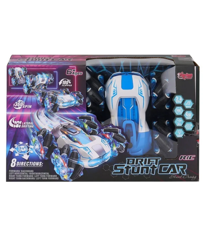 HG4-33 Kumandalı Müzikli Işıklı Drift Stuntu Akrobat Araba -Vardem