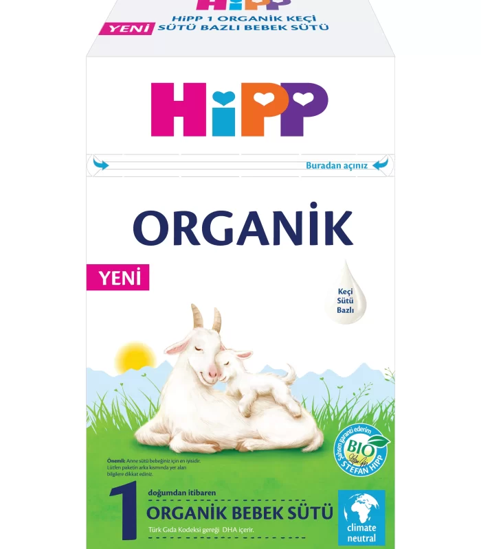 Hipp 1 Organik Keçisütü Bazlı Bebek Sütü 400 Gr