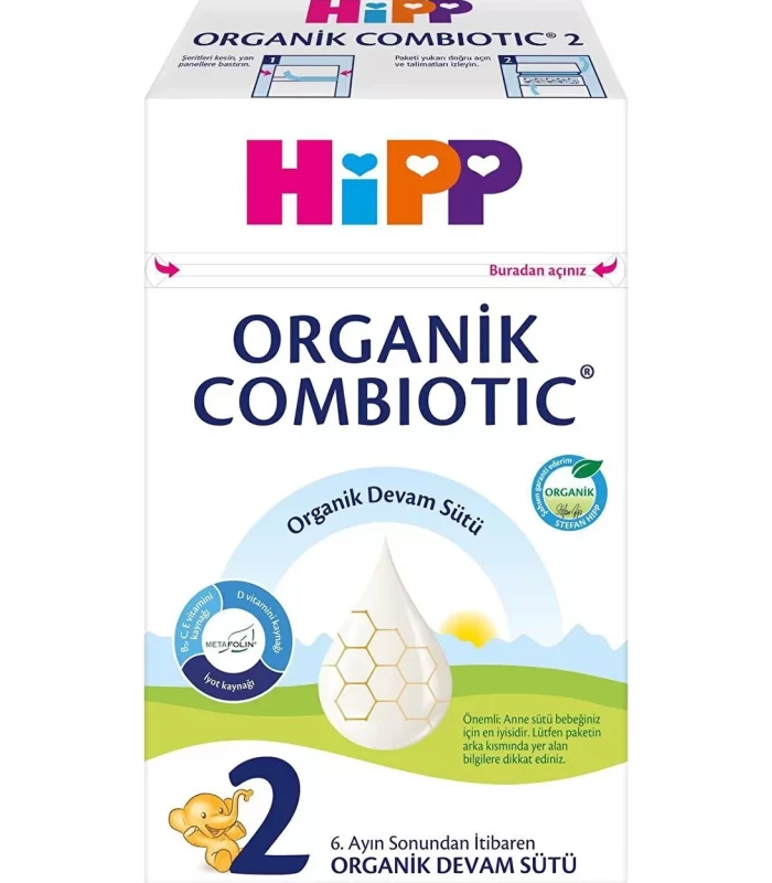 Hipp 2 Organik Combiotic Bebek Sütü 600 Gr