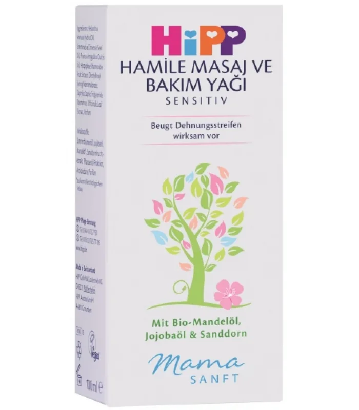 Hipp Hamile Masaj ve Bakım Yağı 100ml