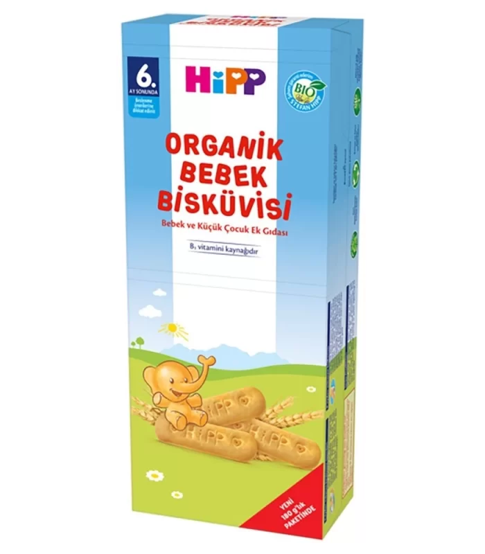 Hipp Organik Bebek Bisküvisi 180 Gr