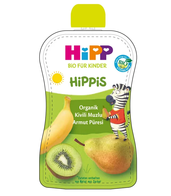Hipp Organik Kivili Muzlu Armut Püresi 100 Gr