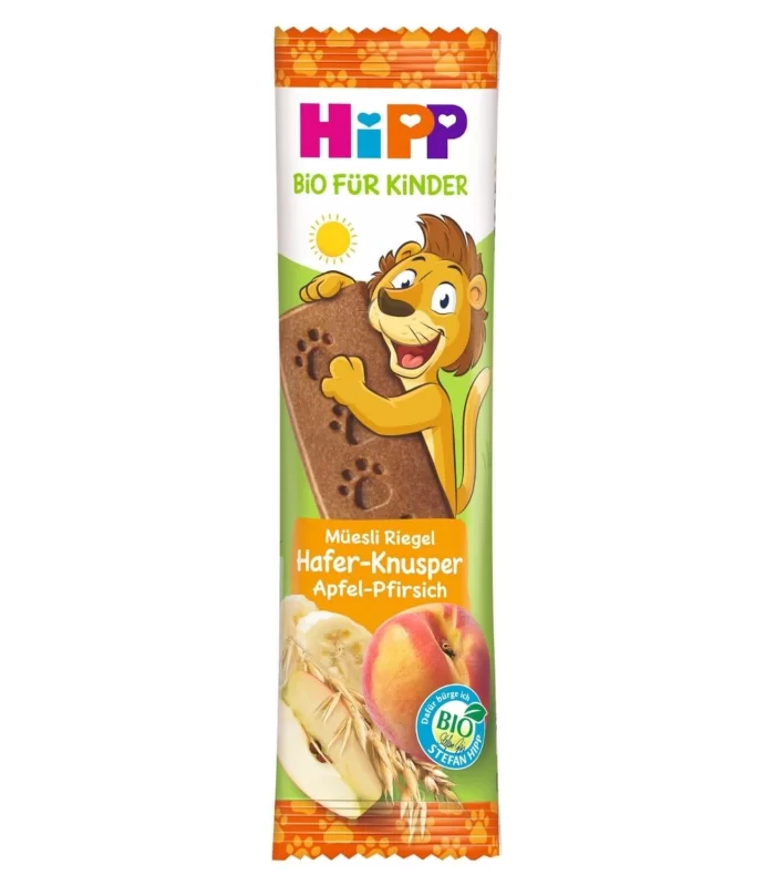 Hipp Organik Şeftali Ve Elmalı Meyve Barı 20 Gr