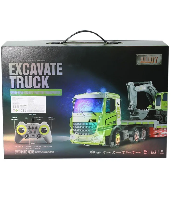 HJ8010 Kumandalı Tır Excavatör  -Gepettoys