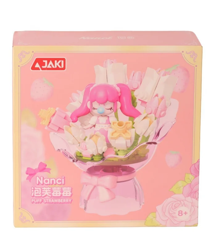 HK121 JAKİ ÇİÇEK BUKETİ 187 PARÇA BLOCK OYUNCAK