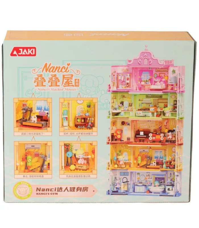 HK131 JAKİ SPOR SALONU 279 PARÇA BLOCK OYUNCAK