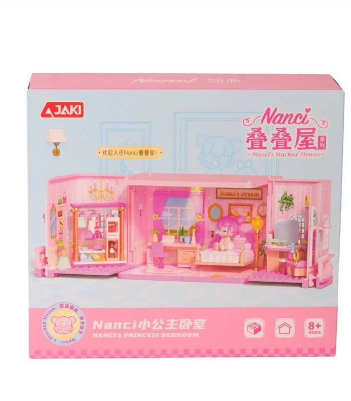 HK132 JAKİ KÜÇÜK PRENSES YATAK ODASI 247 PARÇA BLOCK OYUNCAK