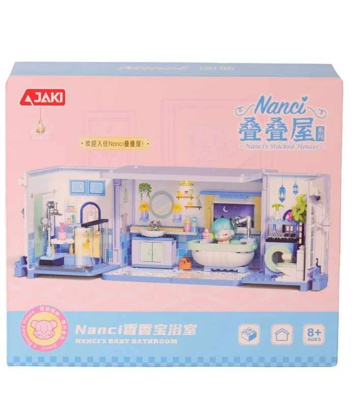 HK134 JAKİ BANYO DUŞ MODEL 235 PARÇA BLOCK OYUNCAK