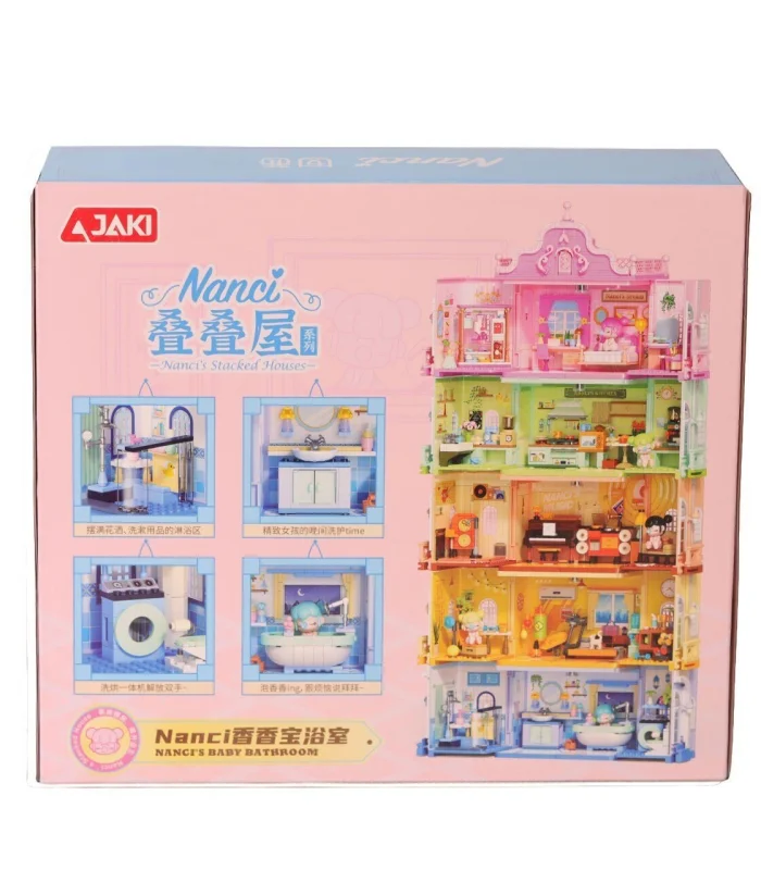 HK134 JAKİ BANYO DUŞ MODEL 235 PARÇA BLOCK OYUNCAK