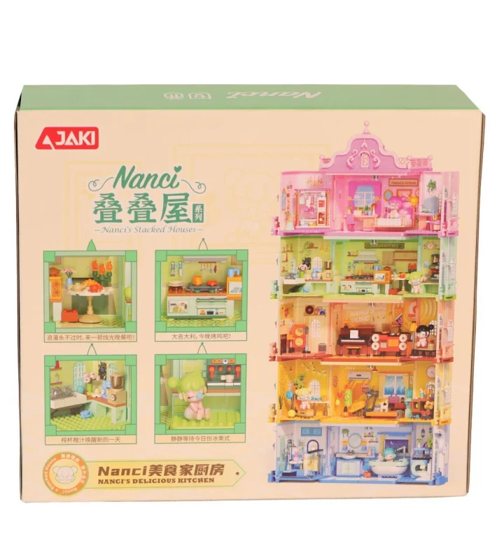 HK135 JAKİ GURME MUTFAK MODEL 263 PARÇA BLOCK OYUNCAK