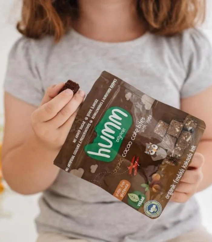 Humm Organik Fındıklı Kakaolu Vegan Kek 30 Gr