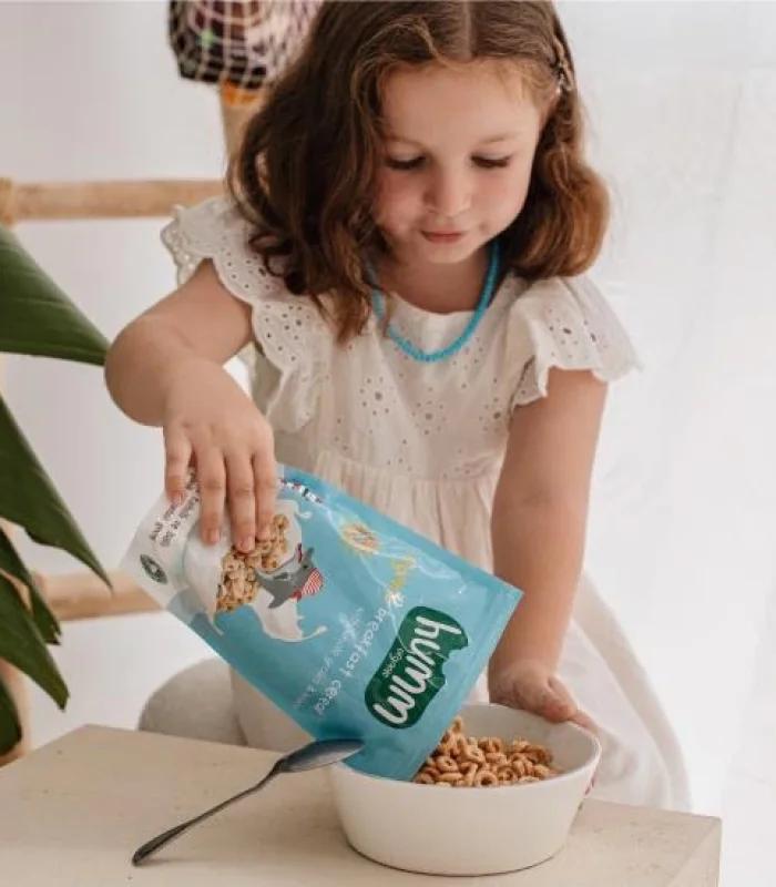 Humm Organik Tam Tahıllı ve Ballı Kahvaltılık Gevrek 80 Gr