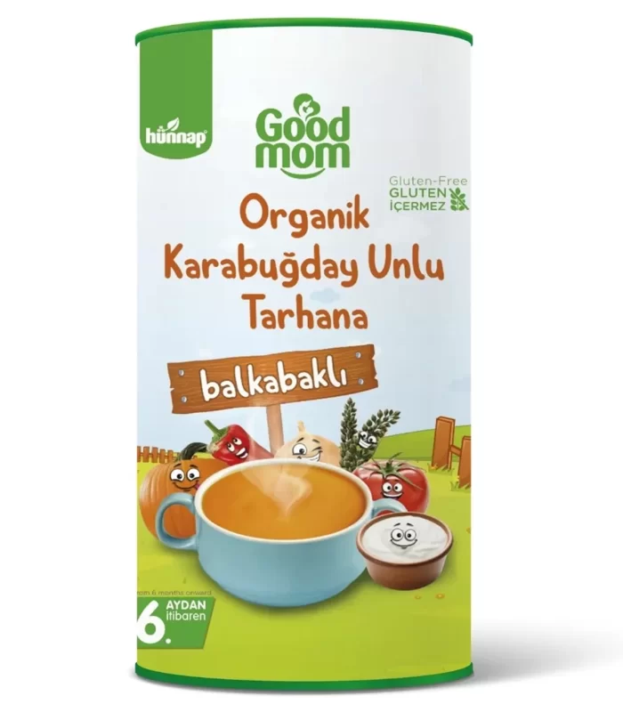 Hünnap Good Mom Organik Karabuğday Unlu Tarhana Balkabağı 200 Gr