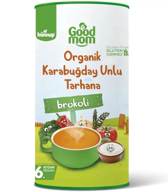 Hünnap Good Mom Organik Karabuğday Unlu Tarhana Brokoli 200 Gr